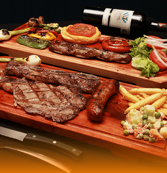 ¡Una comida de campeones! 